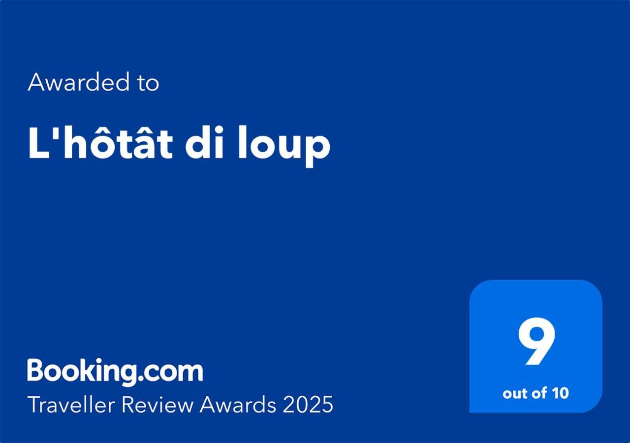 L'Hotat Di Loup Bed & Breakfast Courtedoux Exterior photo